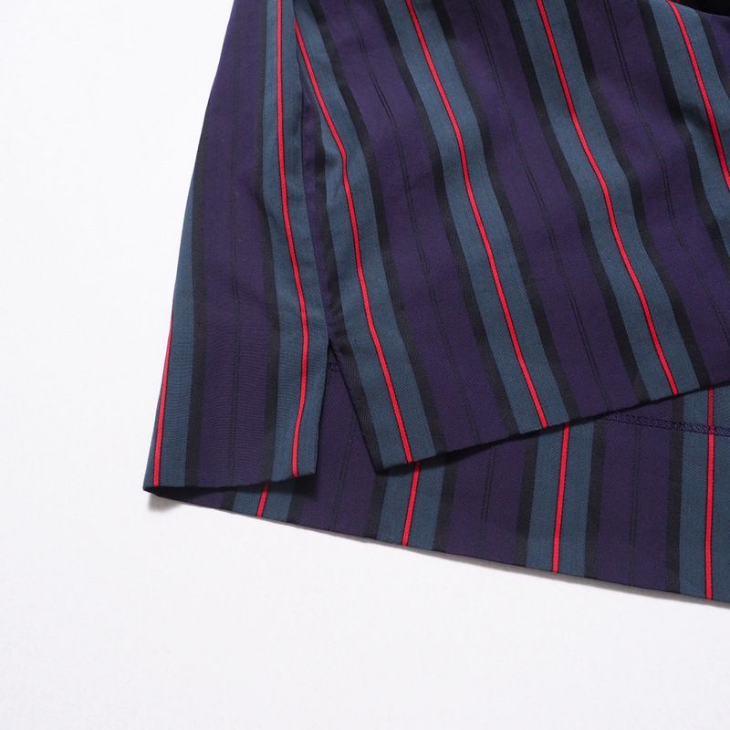 美品♡ヴィヴィアンウエストウッド オーブ ストライプ ドッキング ワンピース □美品□Vivienne Westwood ヴィヴィアンウエストウッド ワンピース