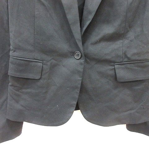 セオリー Theory テーラードジャケット シングル 00 XS 黒 ブラック