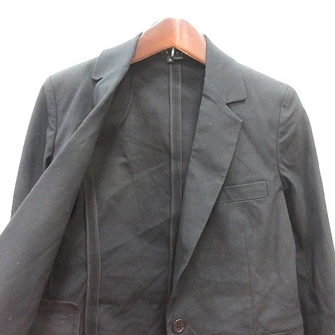 theory 00 シングルジャケット 黒 セオリー Theory テーラードジャケット シングル 00 XS 黒 ブラック