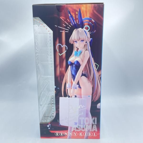 【開封済】ブルーアーカイブ　飛鳥馬トキ　フィギュア　マックスファクトリー MaxFactory 飛鳥馬トキ（バニーガール） フィギュア展示を立体視で撮影