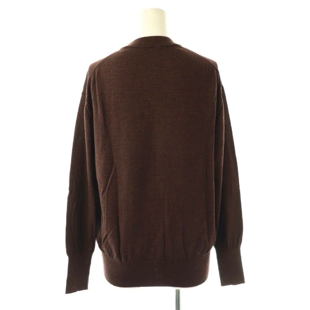 美品＊Spick&Span チャイニーズラクーンニット　ブラウン　茶 MOUSSY チャイニーズラクーンニット ブラウン フリーサイズ - メルカリ