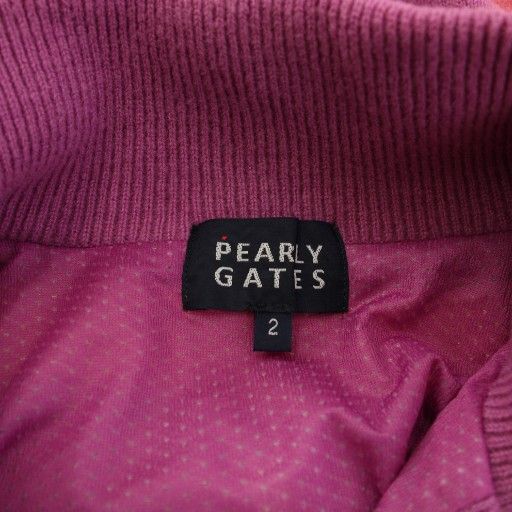 パーリーゲイツ PEARLY GATES ゴルフウェア ニットジャケット ボーダー