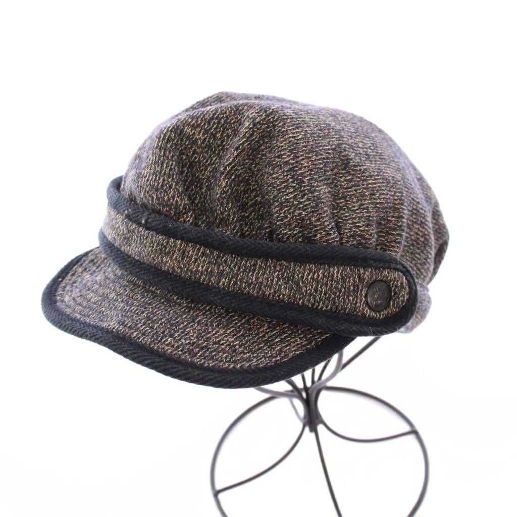 キャピタル ハット キャピタル kapital キャスケット 帽子 バイカラー 56-57.5cm 茶