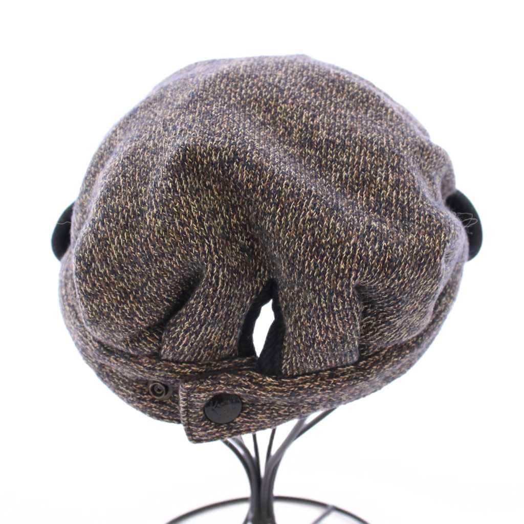 キャピタル kapital キャスケット 帽子 バイカラー 56-57.5cm 茶