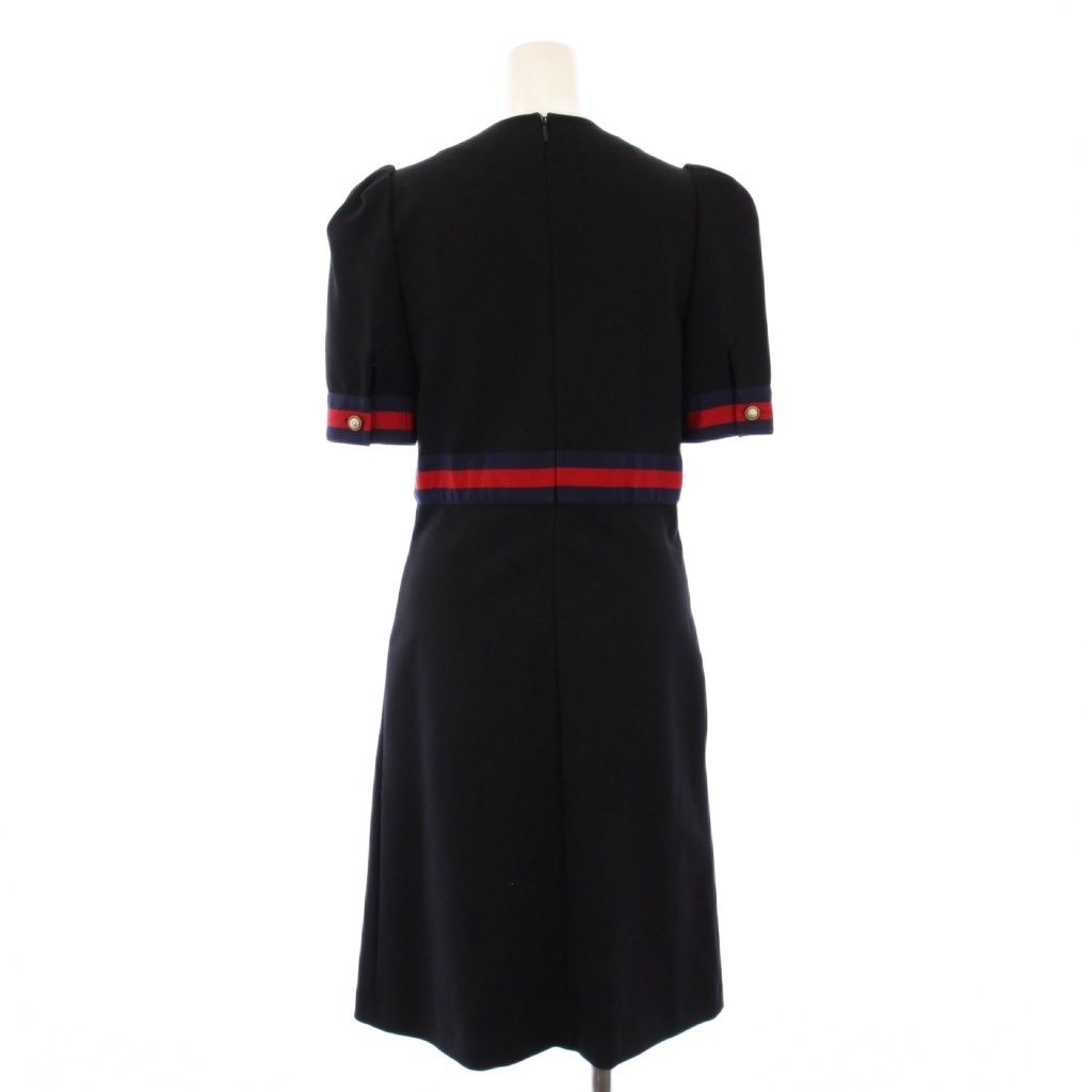 グッチ GUCCI Jersey V-neck Dress ジャージーVネックワンピース ひざ