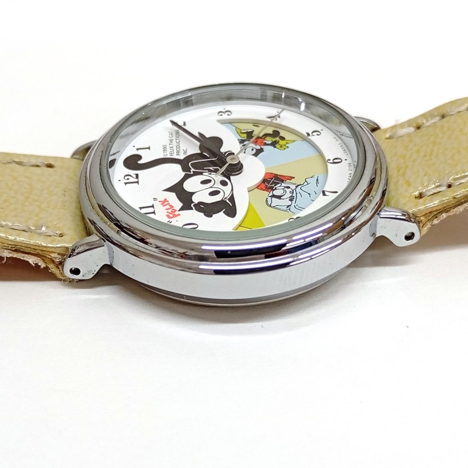 CITIZEN フィリックス Felix the cat 　時計　レトロ Felix the CAT 腕時計 稼働品 VEGA フィリックス・ザ・キャット