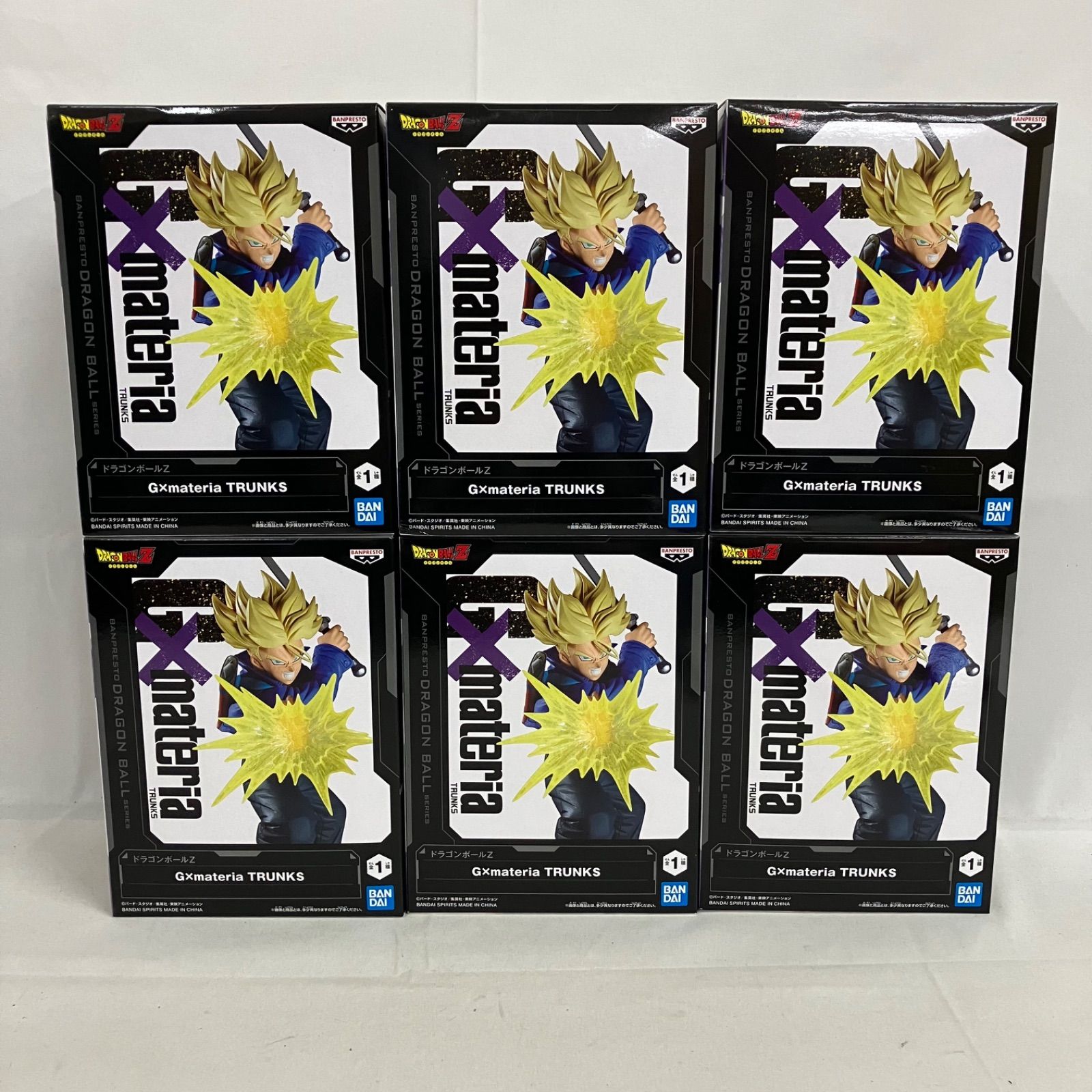 未開封 ドラゴンボールZ G×materia トランクス フィギュア 6個セット