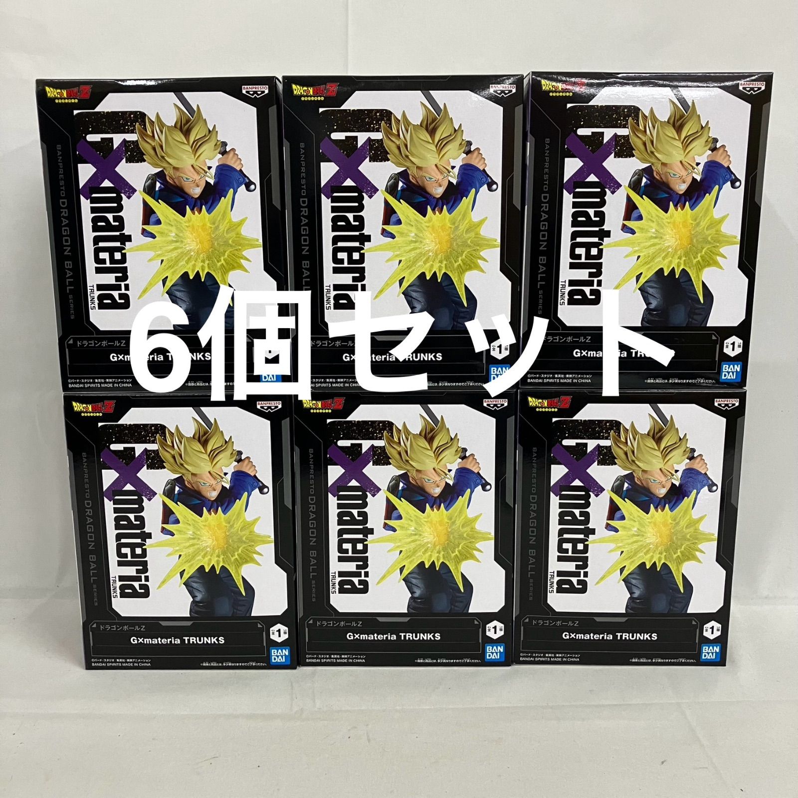 未開封 ドラゴンボールZ G×materia トランクス フィギュア 6個セット ドラゴンボールZ G×materia トランクス フィギュア 16個セット