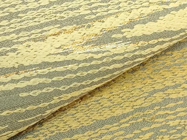 平和屋本店●最高級　龍村平蔵製　太鼓柄　本袋帯　木目錦　金糸　逸品　DZAB2853kh6 平和屋本店○最高級 龍村平蔵製 太鼓柄 本袋帯 木目錦 金糸 逸品