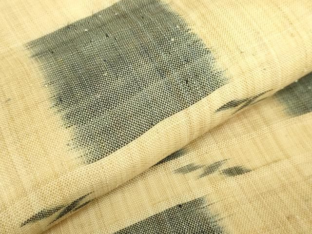 平和屋本店＊極上 夏物 芭蕉布 手積み芭蕉糸100％ 九寸名古屋帯 逸品