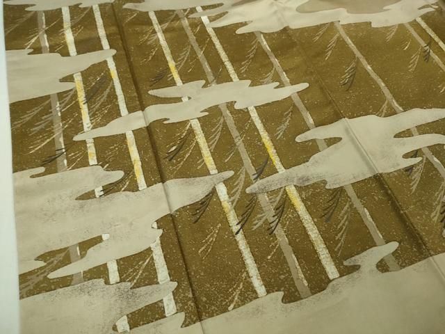 平和屋本店○極上 現代の名工 京友禅 村田道宣 石川県指定無形文化財