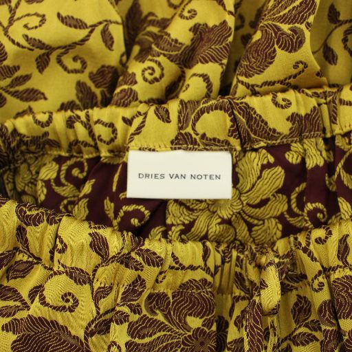 ドリスヴァンノッテン DRIES VAN NOTEN ジャカードワイドレッグパンツ