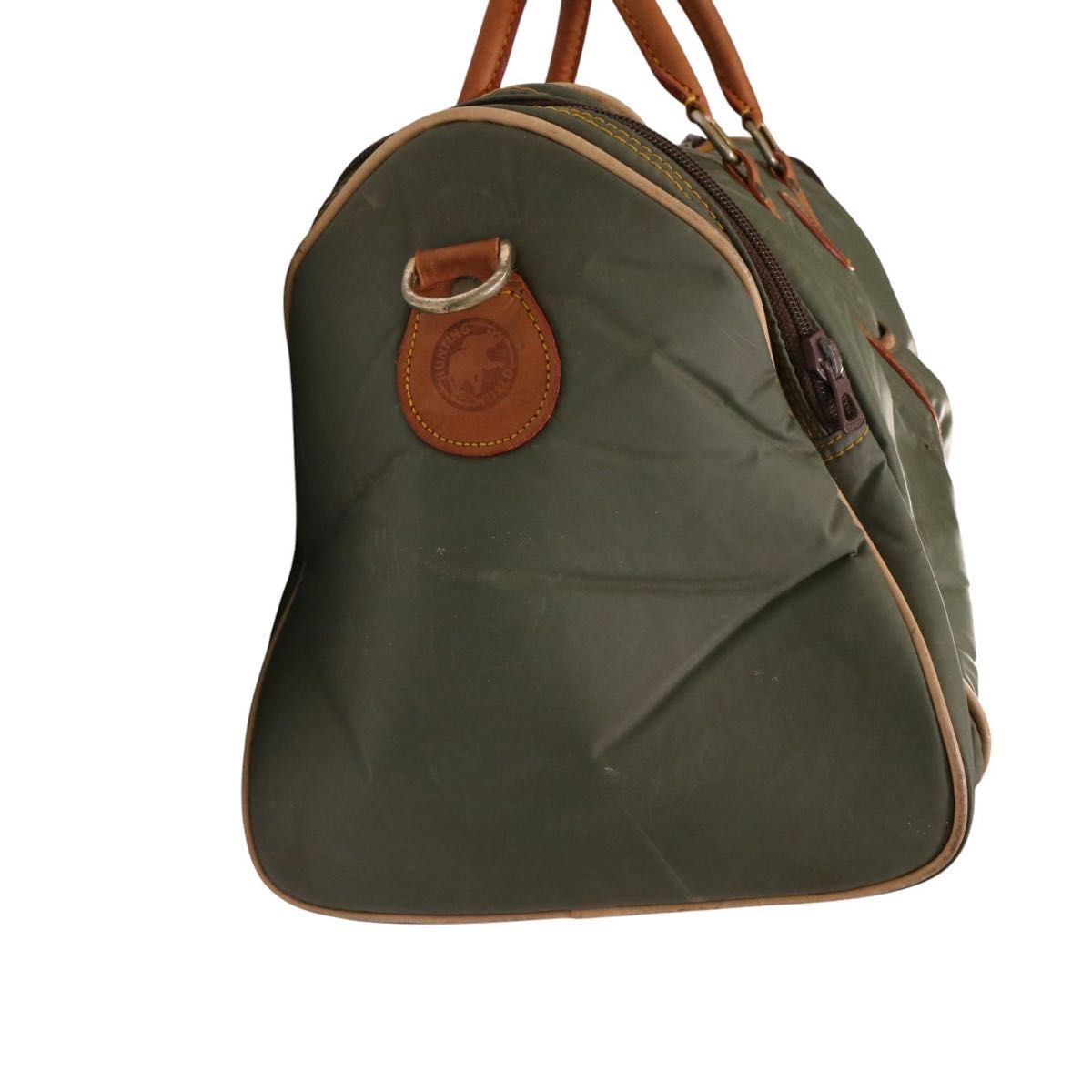 HUNTING WORLD ハンティングワールド ボストンバッグ メンズ ヌメ革