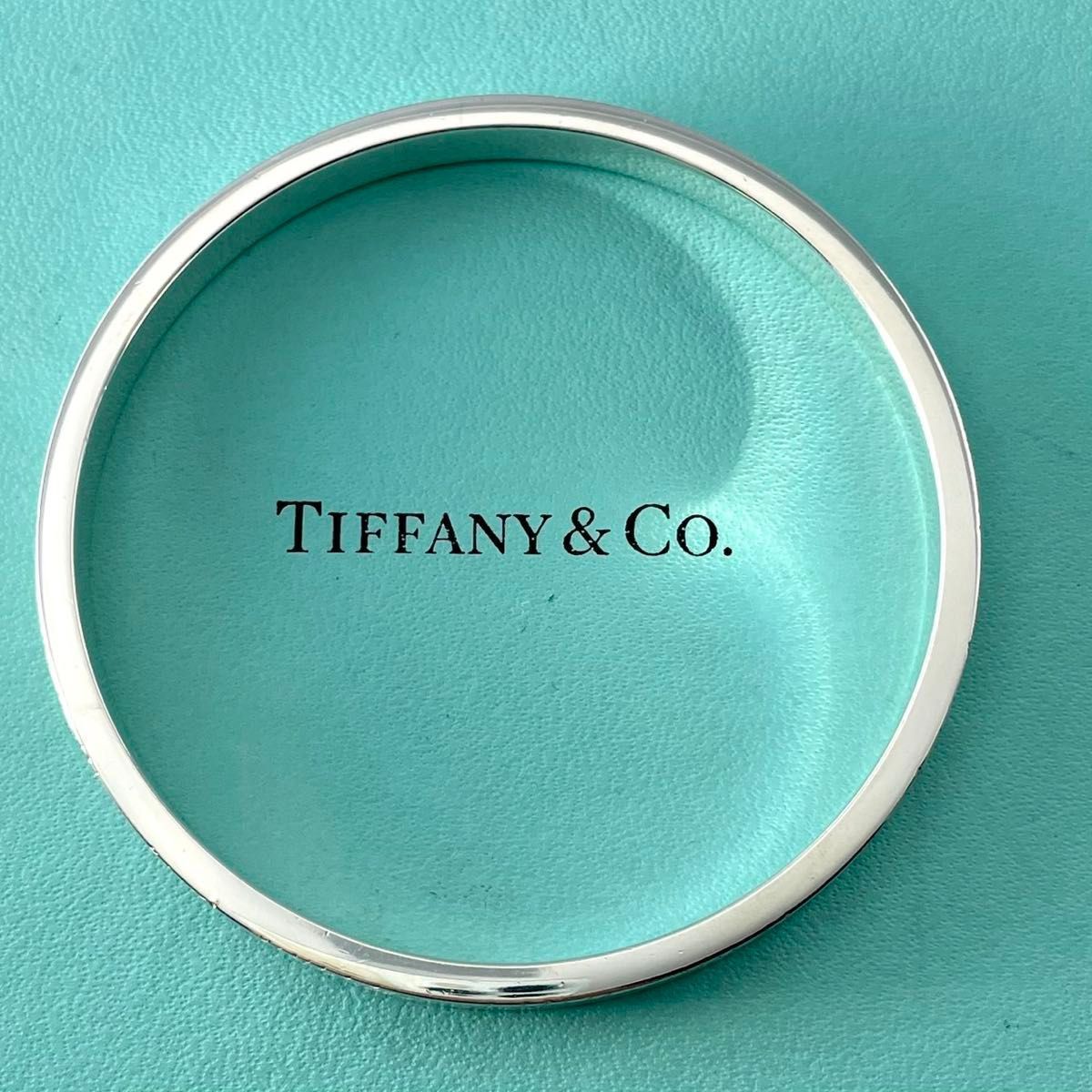 ティファニー 希少 ノーツ サークル バングル ブレスレット XQ1fe