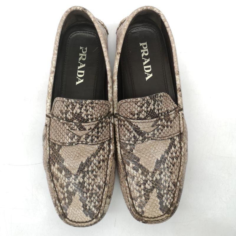 プラダ PRADA ローファー スリッポン ドライビングシューズ プラダ PRADA ローファー スリッポン ドライビングシューズネイビー