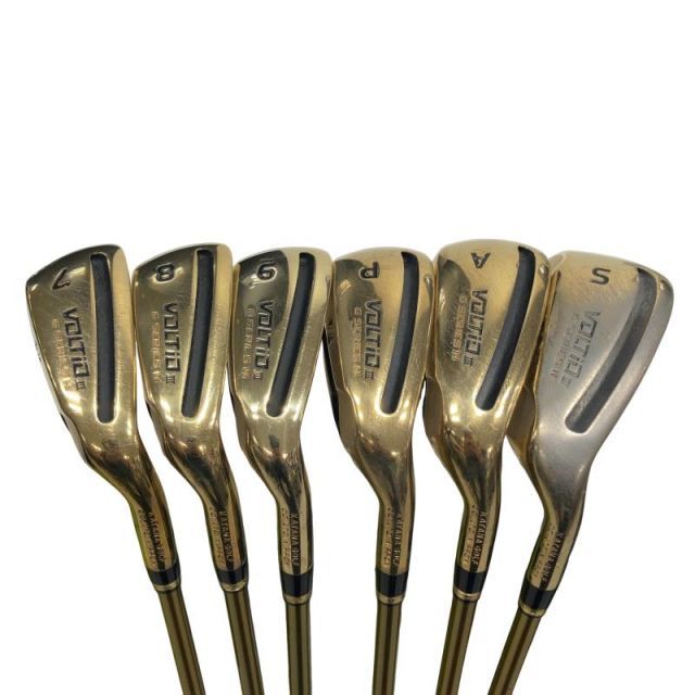 中古】 カタナゴルフ VOLTiO III G SERIES Hi(ゴールド) 6S アイアン