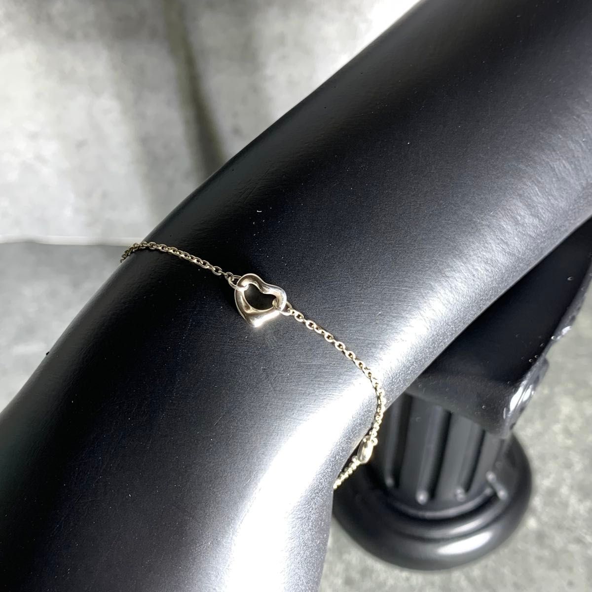 ティファニー ダイヤ オープンハート バイザヤード ブレスレット XW11e