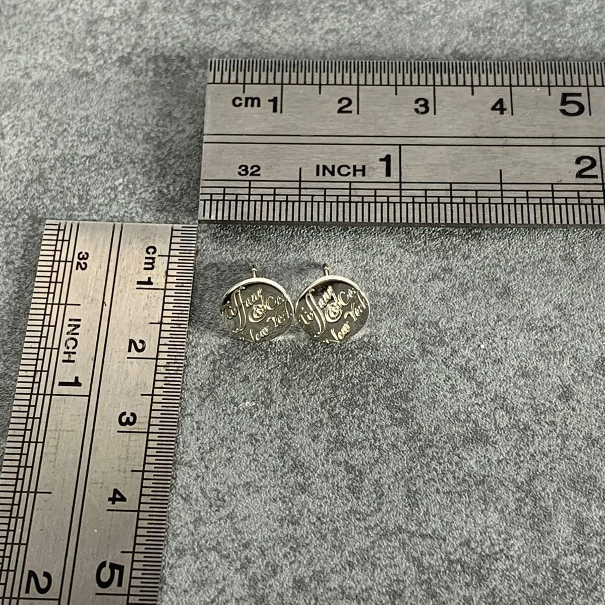 TIFFANY&Co.　ティファニー　ノーツラウンド　ピアス　シルバー925 TIFFANY&Co. ティファニー ノーツ ラウンド ピアス シルバー