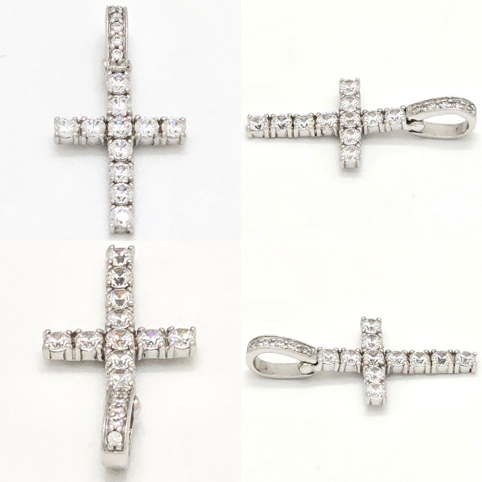 10K ホワイトゴールド ペンダントトップ アヴァランチ ジルコニア 10K ホワイトゴールド ペンダント Mサイズ 3-14331-02 - AVALANCHE