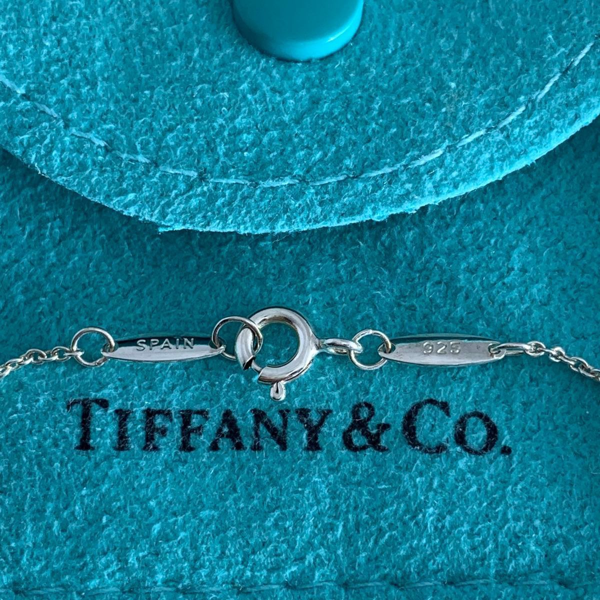 ティファニー 希少 3P ダイヤモンド バイザヤード ブレスレット XN2e