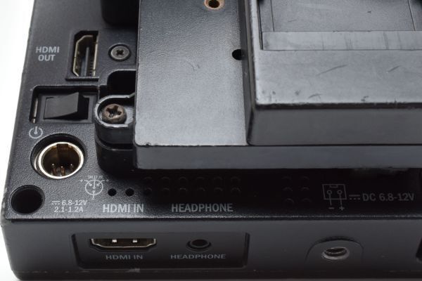 TVLogic VFM-058W 5.5型 フルHD対応ビューファインダーモニター 【動作