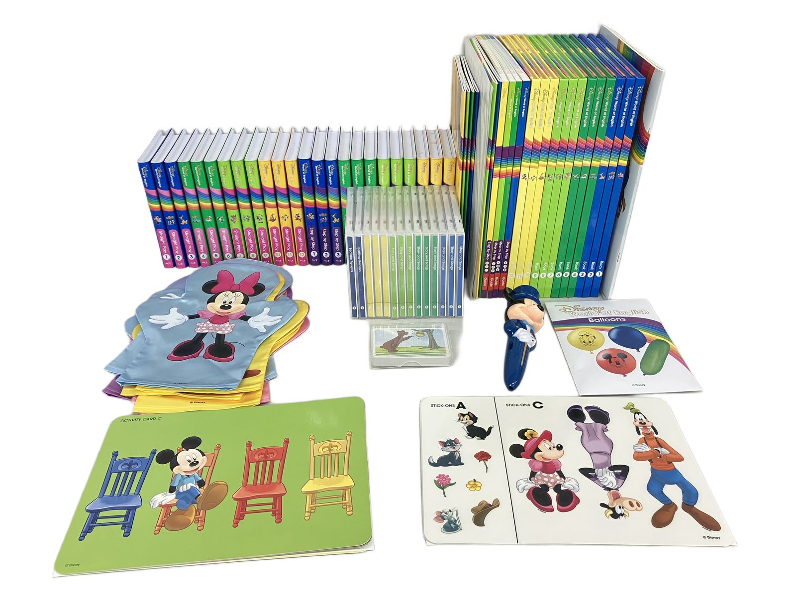 ワールドファミリー DWE ディズニー英語システム ストレートプレイ 他