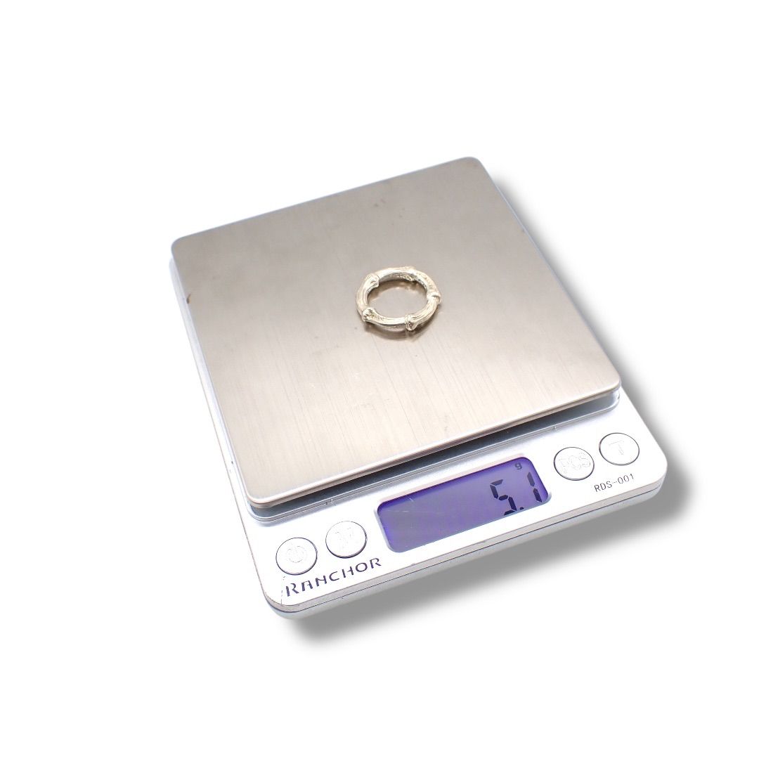 ティファニー 8号 バンブー リング 925 シルバー 指輪 4524 - メルカリ