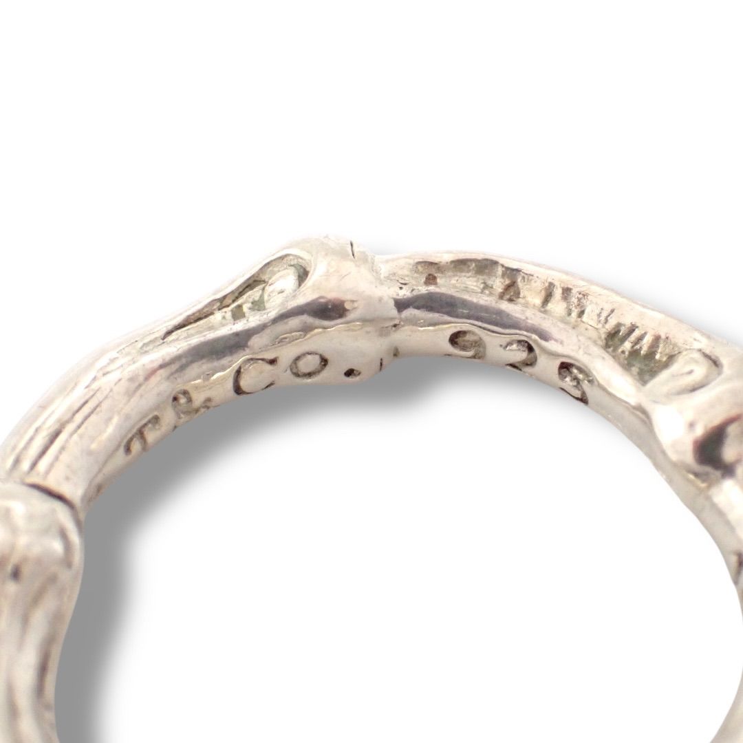 ティファニー 8号 バンブー リング 925 シルバー 指輪 4524 - メルカリ