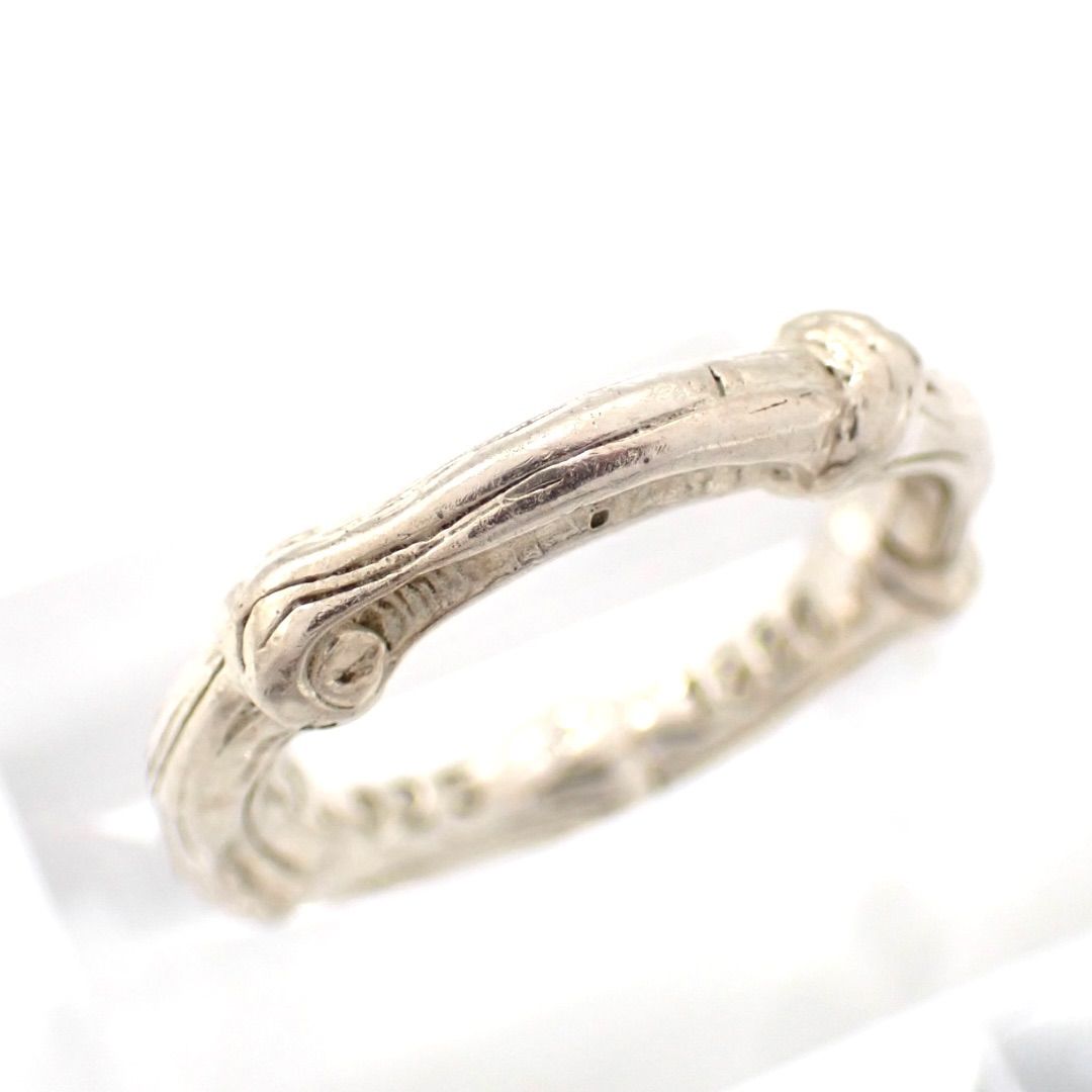 ティファニー　バンブーリング ティファニー 8号 バンブー リング 925 シルバー 指輪 4524 - メルカリ