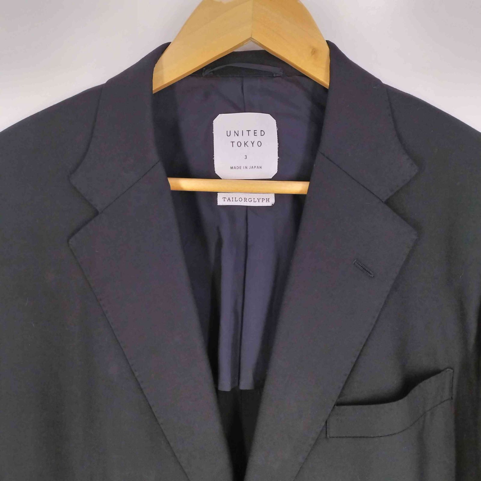 ユナイテッドトウキョウ UNITED TOKYO TAILORGLYPH テーラード