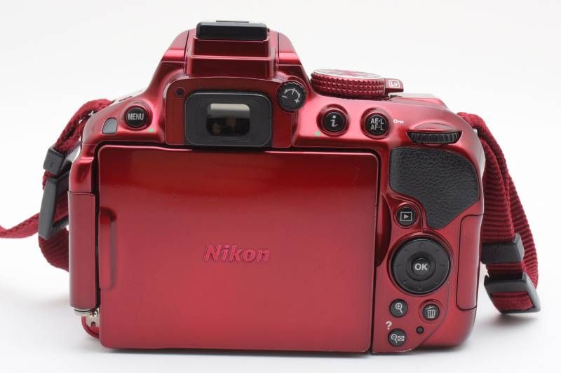 ★極上品★シャッター数515★ ニコン NIKON D5300 ボディ 実用品】Nikon ニコン D5300 ボディ 赤 レッド シャッター数9826枚と