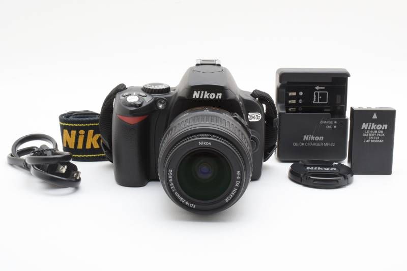 実用品】Nikon ニコン D40x ショット数846枚と極小 / AF-S NIKKOR 18
