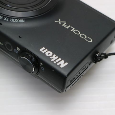 超美品 COOLPIX S6100 ノーブルブラック 即日発送 デジカメ Nikon