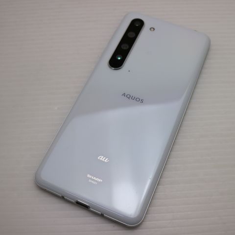 【美品】【SIMフリー】AQUOS R5G SHG01 オーロラホワイト AQUOS R5G SHG01（au） 商品一覧｜ムスビー【中古スマホ・中古