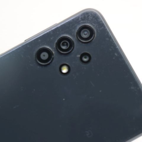 良品中古 Galaxy A32 5G SCG08 オーサムブラック 白ロム 本体 即日発送