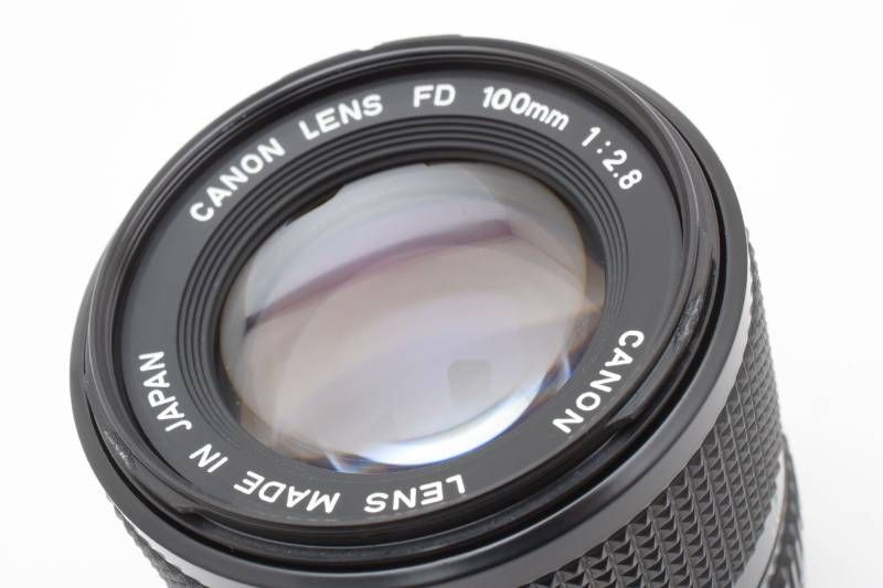 実用品】Canon キャノン new FD 100mm 2.8 MFレンズ #3999-17 - メルカリ