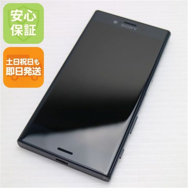 美品 SO-02J Xperia X Compact ブラック 即日発送 スマホ DoCoMo SONY
