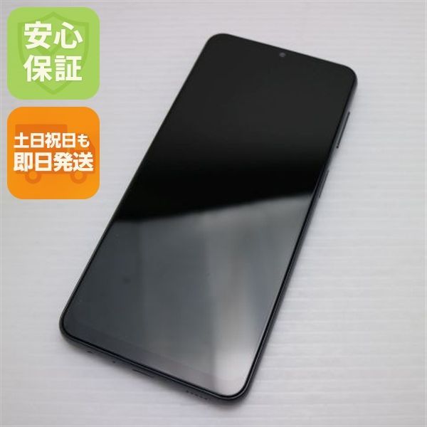 良品中古 Galaxy A32 5G SCG08 オーサムブラック 白ロム 本体 即日発送