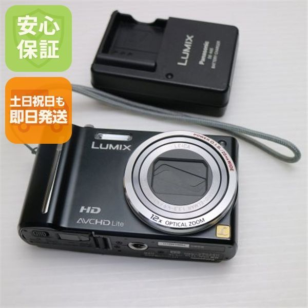 中古 DMC-TZ10 ブラック 即日発送 Panasonic LUMIX デジカメ 本体 土日