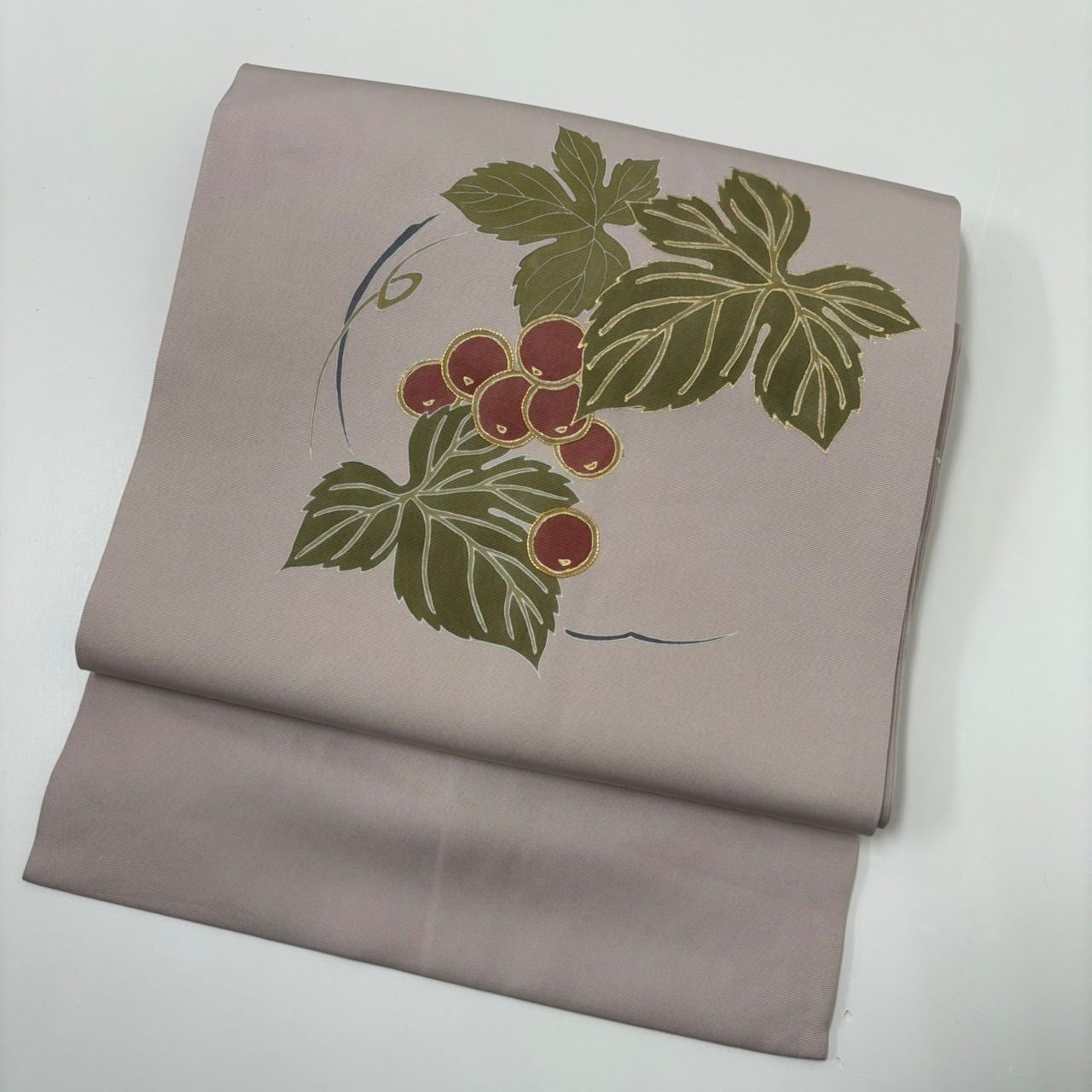 専用帯3917 ○高級 正絹 塩瀬 駒刺繍 名古屋仕立て 名古屋帯 専用帯