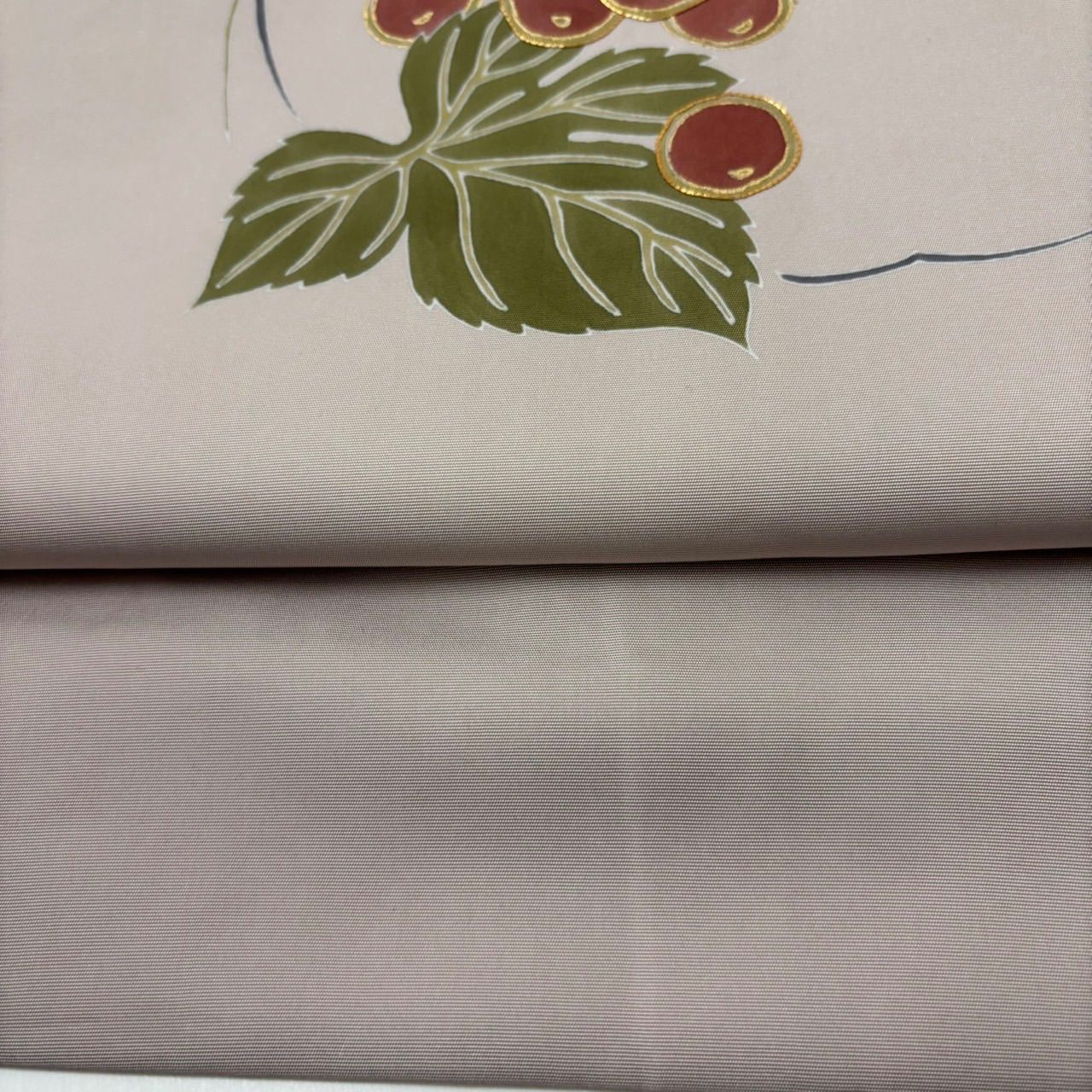 名古屋帯 正絹 金駒刺繍 塩瀬 素敵な染め 九寸 MA-2925 - メルカリ