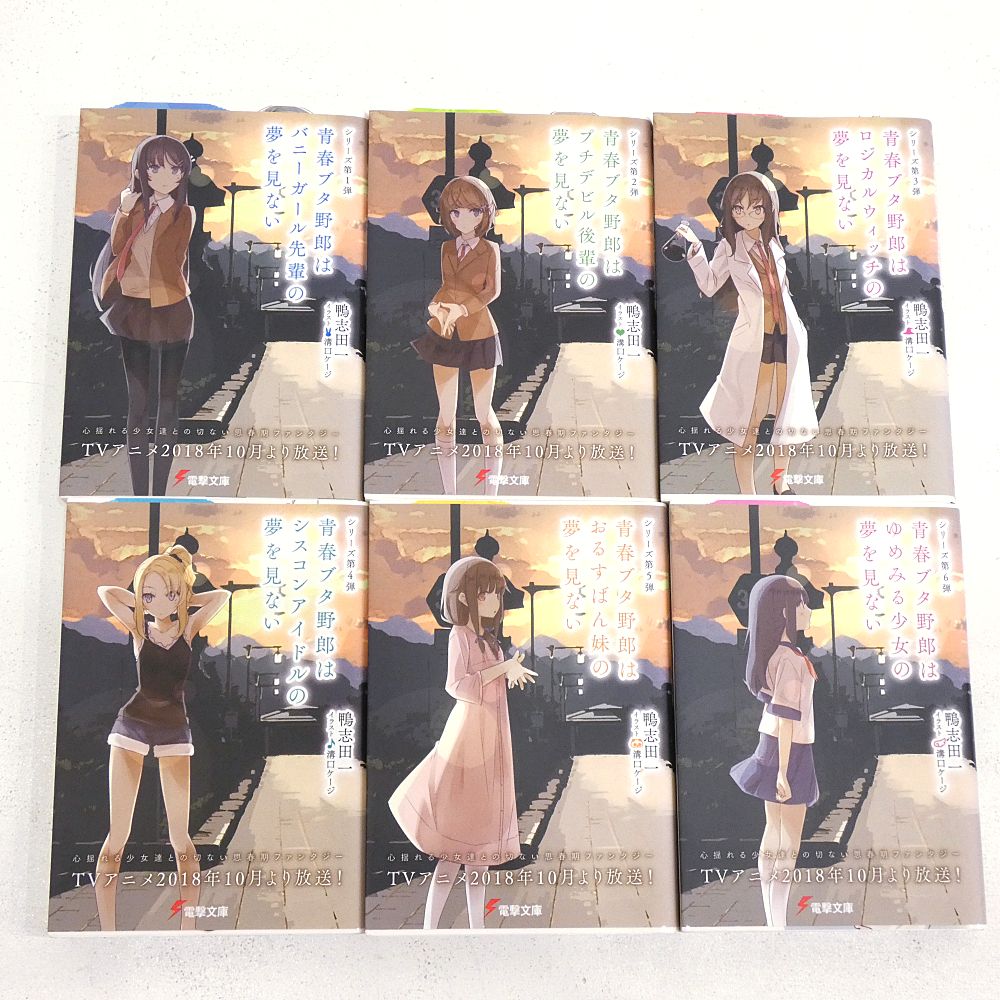 小牧店】ライトノベル 青春ブタ野郎シリーズ 1～11巻セット 鴨志田一