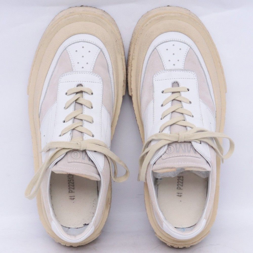 25.5cm相当 MM6 MAISON MARGIELA プラットフォームスニーカー サイズ41