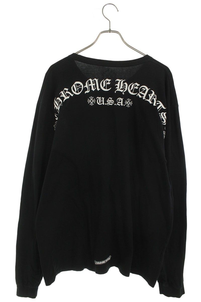 クロムハーツ CH L/S /1 バックアーチロゴ長袖カットソー メンズ XXL