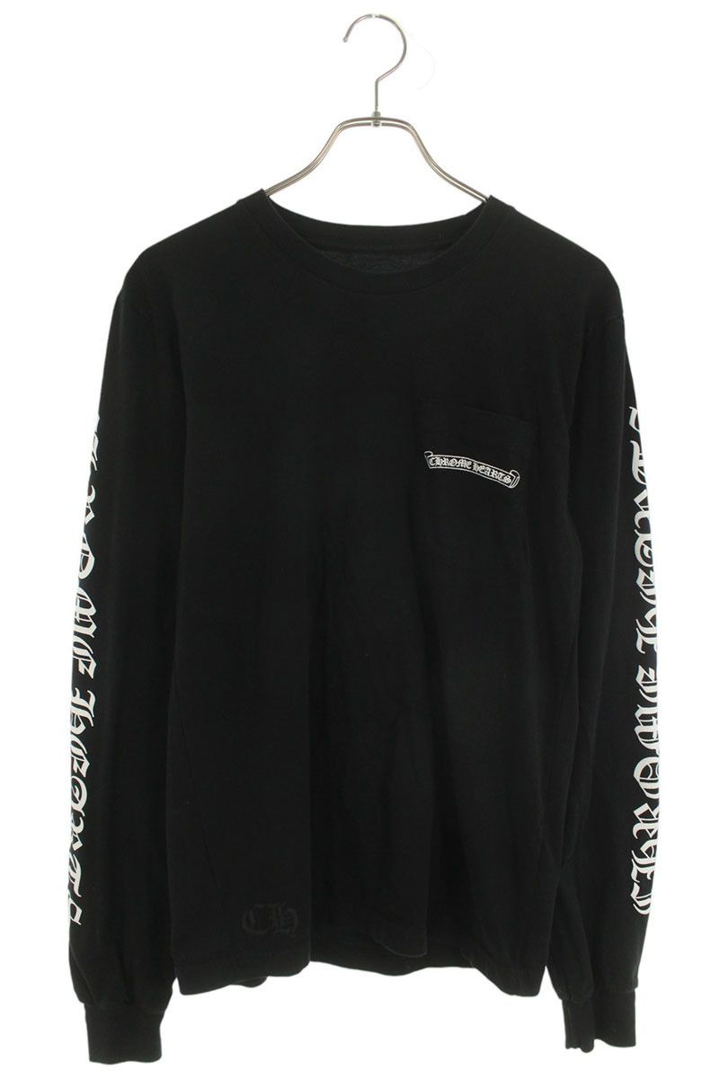 クロムハーツ CH L/S /1 バックスクロール袖ロゴプリント長袖