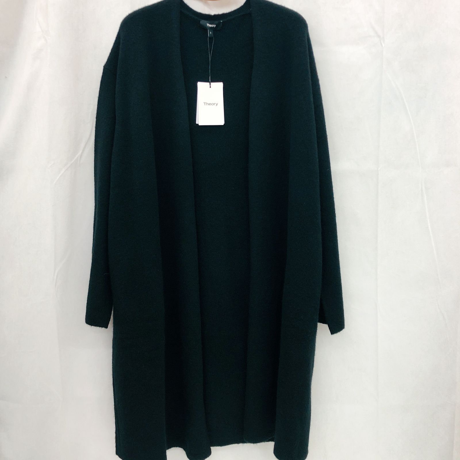 Theory Theory ロングカーディガン S ブラック レディース 01-4403714