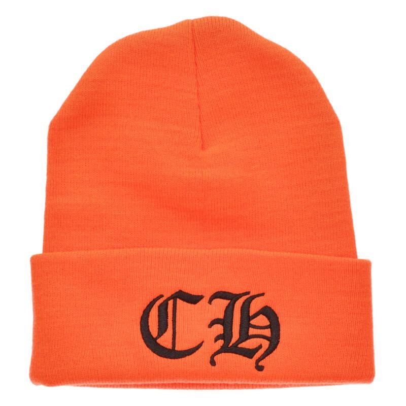 クロムハーツ WOOL WATCH CAP/ウールワッチキャップ CH刺繍ニット