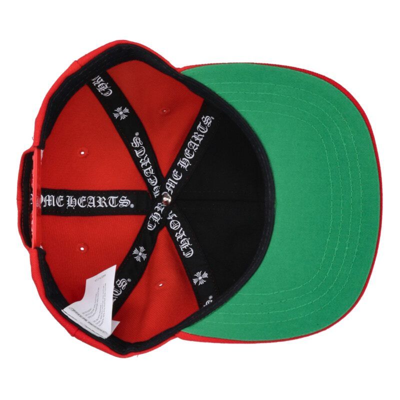 クロムハーツ CH HAT CH刺繍クロスパッチベースボール帽子 メンズ ONE