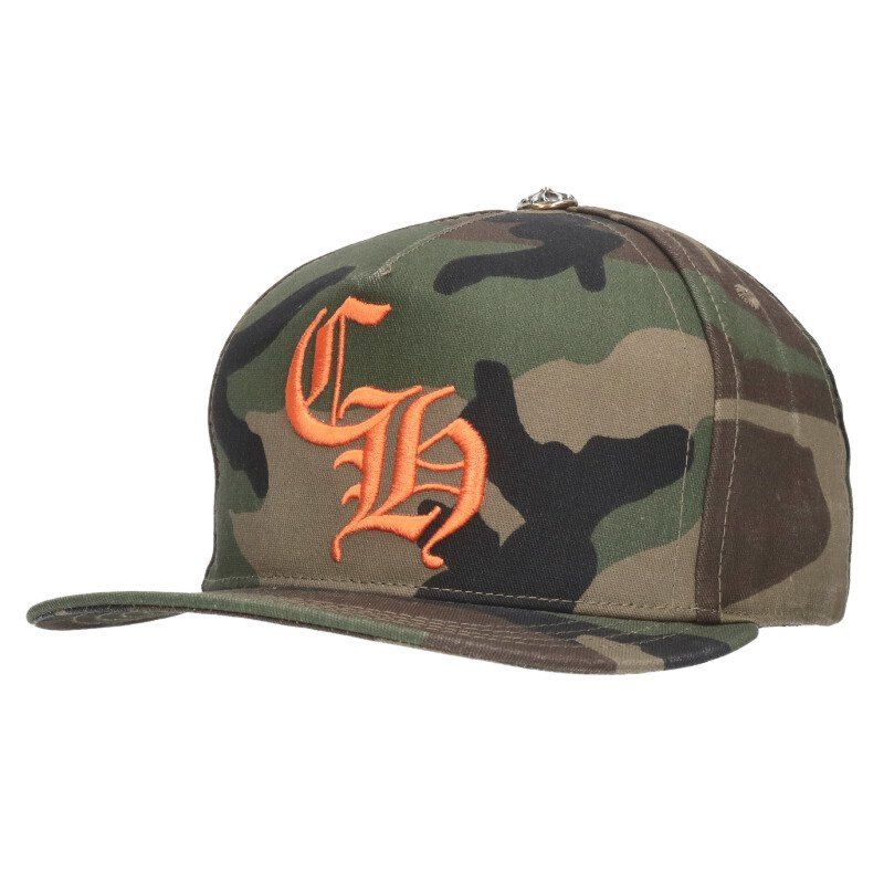 クロムハーツ CH HAT CH刺繍クロスパッチベースボール帽子 メンズ ONE