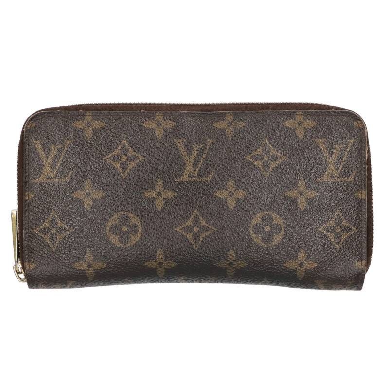 ルイヴィトン M42616 ジッピー・ウォレット モノグラム ラウンドジップ